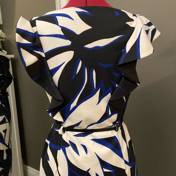 Ruffle Sheath Dress - Picture 7 of 8